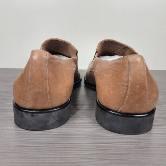 Bruno Magli Raging Slip On Loafers,Tan Leather 8 M - Picture 5 of 11